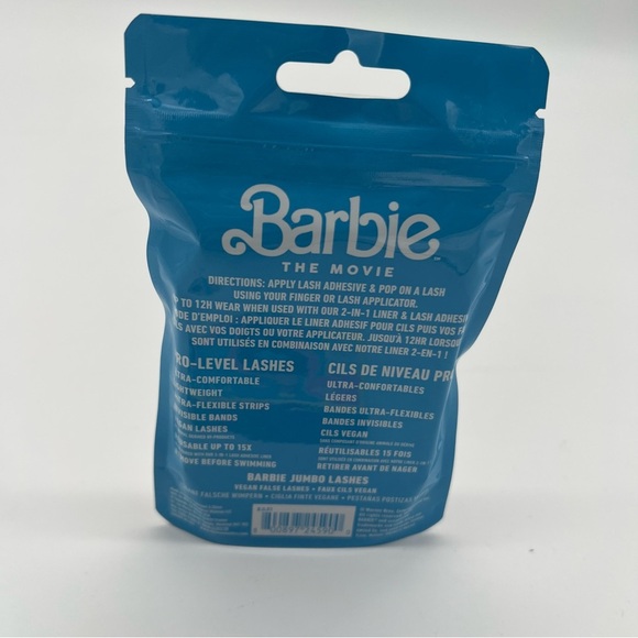 NYX x Barbie The Movie Makeup Set – Ken-ergy Mini Palette + Ombre Lashes – New - Picture 5 of 5